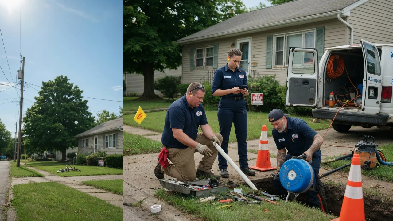 Sewer Line Repair in Waynesfield, OH near me